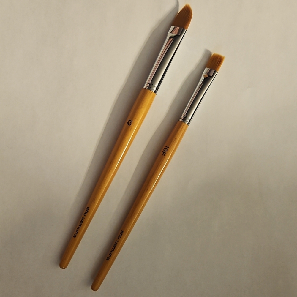 Shu Uemura brush 12 and 10F 2018 Japanese version